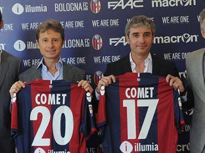 Comet nuovo Top Partner del Bologna (foto: bolognafc.it)