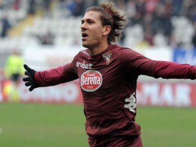 L'esultanza di Alessio Cerci con la maglia del Torino