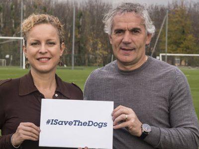 Donadoni e Massaro al fianco di Save the Dogs per salvare i cani randagi