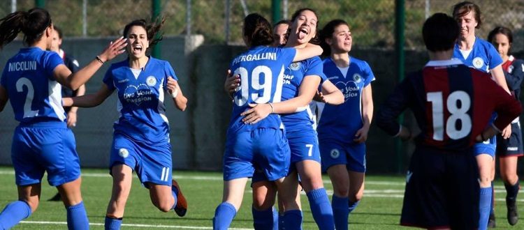 Tramontano al 91' le ultime speranze playoff del Bologna Femminile: a San Marino la capolista vince 3-2
