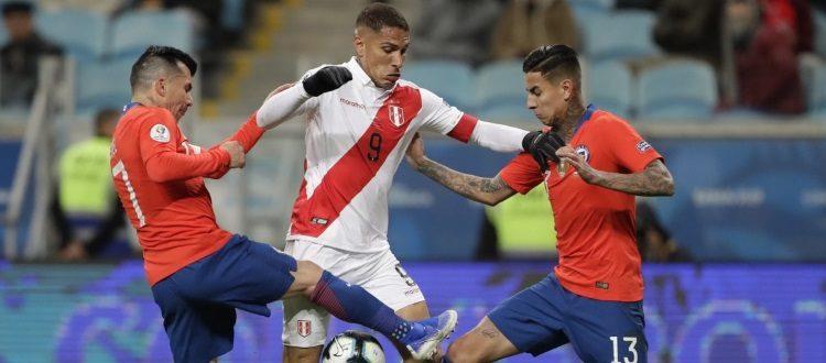Il Cile di Pulgar travolto 3-0 dal Perù, addio finale di Coppa America