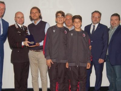 La Scuola Calcio del Bologna premiata come attività d'élite in Emilia-Romagna