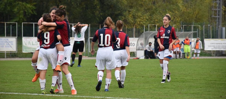 Il Bologna Femminile rialza la testa: 4-2 al San Miniato e primi punti in campionato