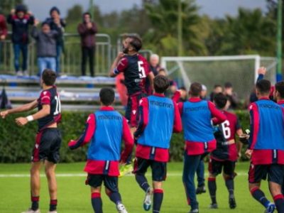 Il Bologna Primavera cede 1-0 al Cagliari capolista, decide Gagliano su punizione