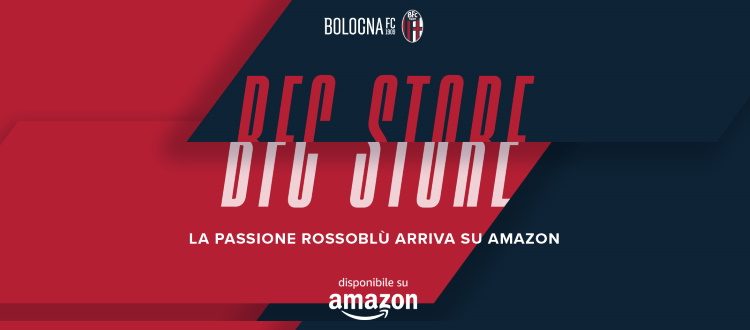 I prodotti ufficiali del Bologna FC 1909 sono anche su Amazon