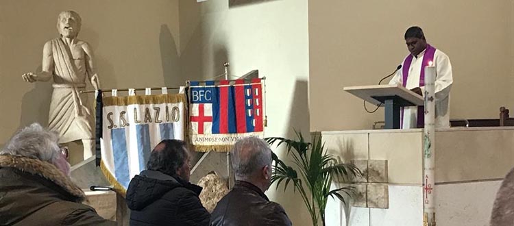 A Ciampino l'ultimo saluto a Franco Janich, presenti le delegazioni di Bologna e Lazio