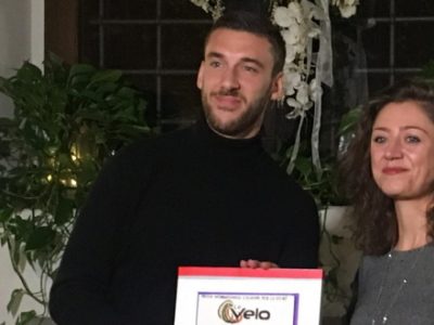 A Mattia Bani il Premio Internazionale Le Velo - L'Europa per lo sport