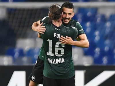 Il Bologna torna alla vittoria e la Torre degli Asinelli si colora di rossoblù