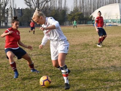 Altra domenica nera per il Bologna Femminile: la Res Women, in inferiorità numerica, passa su rigore al 90'