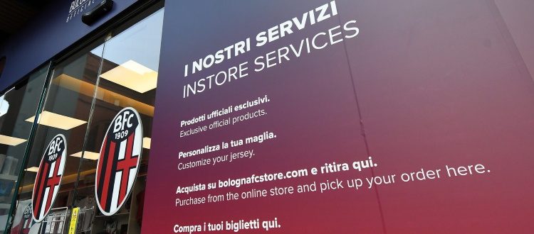 Da oggi biglietti e fidelity card acquistabili anche al BFC Store dello stadio Dall'Ara