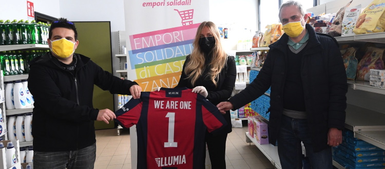 Il Bologna e i suoi partner uniti per una grande raccolta di generi di prima necessità