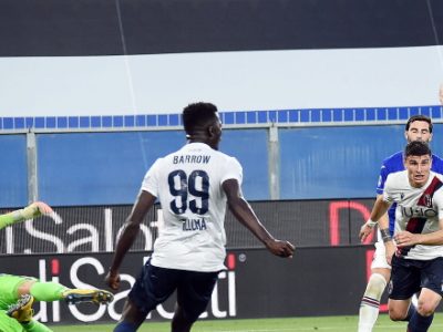 Il Bologna espugna Marassi con Orsolini e un super Barrow. Sofferenza nel finale, ma la Samp deve inchinarsi: 1-2