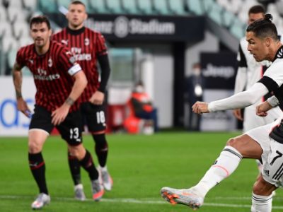 Il Milan ferma la Juve sullo 0-0 ma non basta, bianconeri in finale di Coppa Italia. Rigore fallito da CR7, espulso Rebic