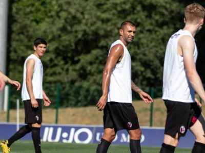 Seduta atletica a Casteldebole per i rossoblù, martedì la ripresa