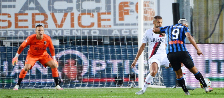 Un buon Bologna mette in difficoltà l'Atalanta ma viene punito da Muriel, a Bergamo vince la Dea 1-0