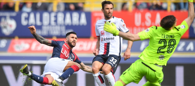 Bologna in vantaggio 15-6 sul Cagliari nei precedenti al Dall'Ara, 8 i pareggi. Nella scorsa stagione 2-0 con Pulgar e Soriano