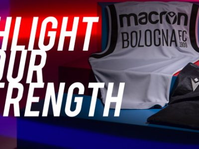 Bologna e Macron presentano la collezione Training & Travel per la stagione 2020-2021
