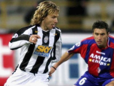 Stagione 2004-2005: i primi segnali di Calciopoli, il crollo finale e la retrocessione in Serie B