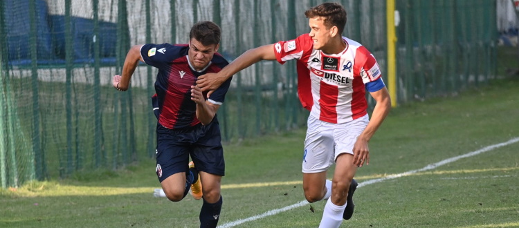 Il Bologna Primavera si complica la vita ma reagisce alla grande: Vicenza piegato 4-2 ai rigori, rossoblù avanti in TIM Cup