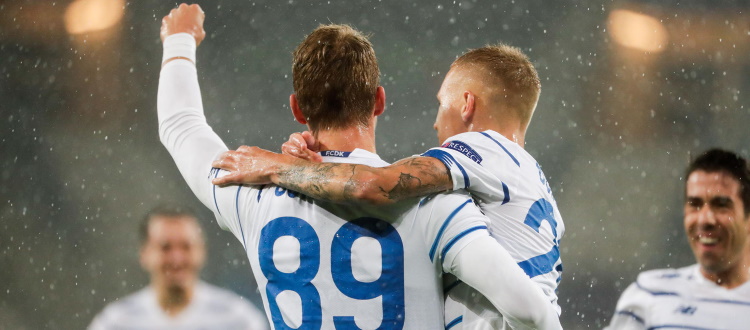 Supryaga-gol, la Dinamo Kiev batte 2-1 il Gent e vede la Champions. Per il Bologna le cose si complicano