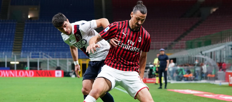 Milan nettamente avanti sul Bologna nei precedenti a San Siro, il 18 luglio un 5-1 che brucia ancora