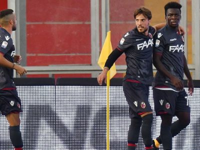 Nel 2017 l'unica sfida in A tra Benevento e Bologna al Vigorito: vittoria rossoblù con Donsah