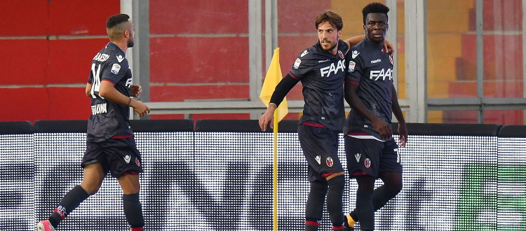 Nel 2017 l'unica sfida in A tra Benevento e Bologna al Vigorito: vittoria rossoblù con Donsah