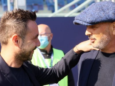 De Zerbi dice no al Bologna per rispetto verso Mihajlovic. Motta e Ranieri i papabili, domenica Vigiani e Magnani in panchina