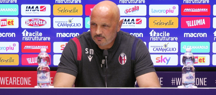 Mihajlovic: "Il contenuto del 'bicchiere' Bologna mi piace, siamo a posto così. Se andiamo in campo concentrati e convinti possiamo fare bene contro chiunque"