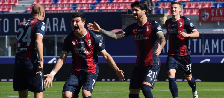 Bologna a due facce, dall'euforia alla bastonata. Soriano, Palacio e Svanberg i migliori, fase difensiva da panico nell'ultima mezzora