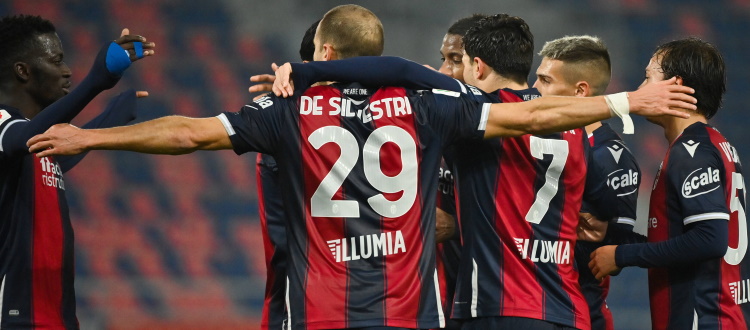 Gruppo quasi al completo anche per Bologna-Crotone, assenti solo Dijks, Santander e Skov Olsen