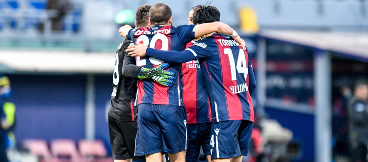 Bologna all'Allianz Stadium con la rosa quasi al completo. Medel e Mbaye in gruppo anche se non al 100%