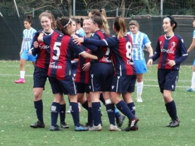 La sosta non ha arrugginito il Bologna Femminile: Aprilia Racing regolata 3-1 a domicilio, rossoblù capoliste