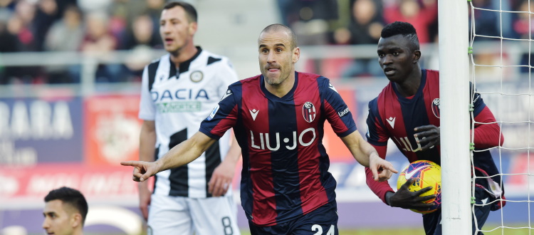 Bologna avanti 18-10 sull'Udinese nei precedenti in Emilia, 7 i pareggi. L'anno scorso 1-1 in extremis grazie a Palacio
