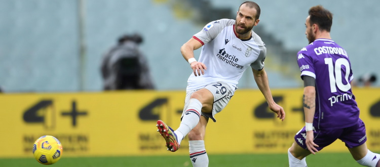 Seduta di scarico per i titolari di Fiorentina-Bologna, domani il verdetto su De Silvestri e Medel