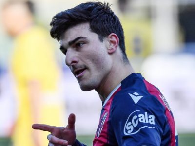 Riccardo Orsolini raggiunge quota 100 presenze con la maglia del Bologna