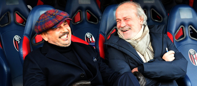 Sabatini: "Spero che Mihajlovic rimanga a Bologna con soddisfazione, come merita la piazza". Ma la Lazio potrebbe rifarsi sotto