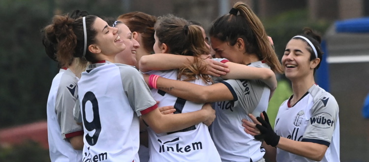 Il Bologna Femminile è un rullo compressore: 9-0 alla Roma Decimoquarto con tripletta di Magnusson e doppietta di Mastel