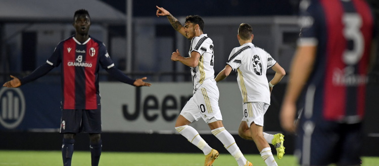 Il Bologna Primavera sfiora il colpaccio in casa della Juventus: Rocchi e Pagliuca illudono i rossoblù, poi il 2-2 targato Da Graca