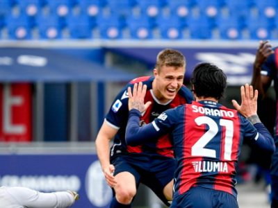 Il Bologna soffre ma la spunta con qualità: Barrow, Svanberg e Soriano mandano al tappeto la Sampdoria, 3-1 al Dall'Ara