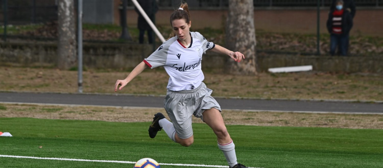 Prima sconfitta in campionato per il Bologna Femminile, l'Arezzo vince 1-0. Rossoblù comunque in vetta a fine girone d'andata