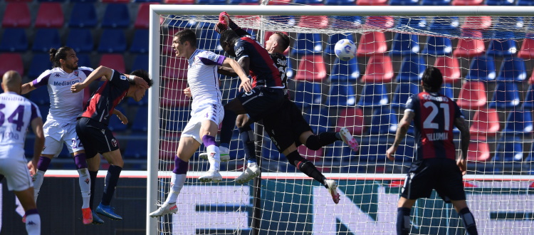 Buon punto per un Bologna divertente e fin troppo sfrontato. Palacio e Vignato grande coppia, evitabili gli errori sui gol della Fiorentina