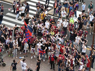 Bologna-Inter, annullati e rimborsati 1.271 biglietti. Una parte degli abbonati in Curva Bulgarelli spostati nei Distinti