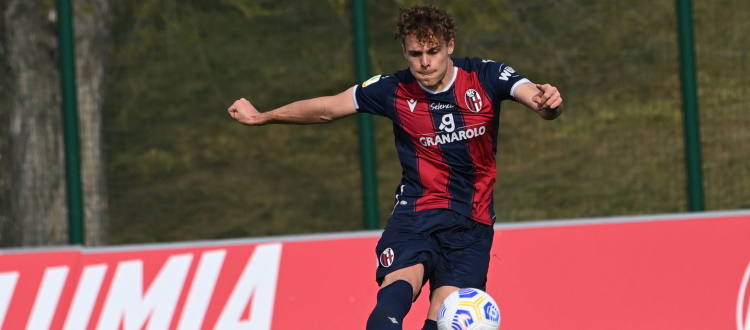 Errori e sfortuna, il Bologna Primavera cade 4-1 a Bergamo. A segno Vergani, Farinelli sbaglia un rigore