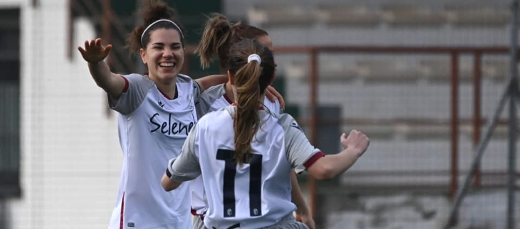 Il Bologna Femminile continua a lottare per la promozione in B, Mastel e Arcamone affondano 4-0 la Roma Decimoquarto