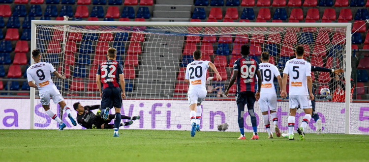 Le motivazioni del Genoa hanno prevalso sul gioco del Bologna. Palacio e Soriano esemplari, prova negativa dei difensori