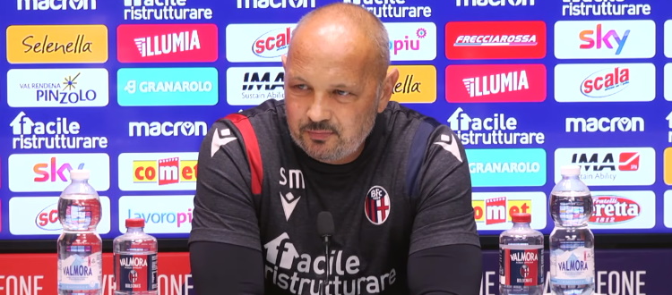 Mihajlovic: "Mai battuta l'Udinese col Bologna, tabù da sfatare. Palacio e Vignato vedono il calcio allo stesso modo, farò esordire altri giovani"