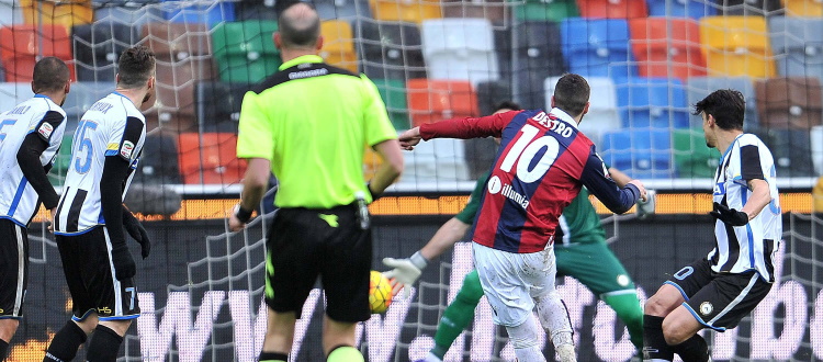Solo un successo del Bologna negli ultimi 10 match a Udine, friulani in striscia vincente da 4 campionati