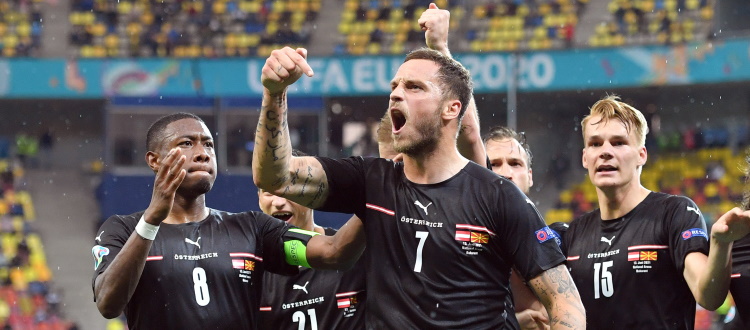 Arnautovic entra e lascia l'autografo su Austria-Macedonia del Nord: suo il gol del 3-1