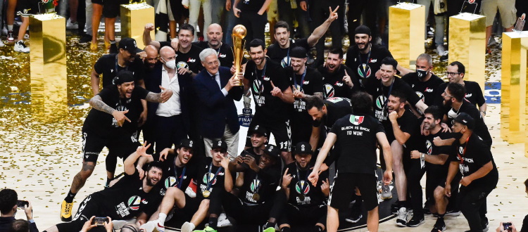 Basket, la Virtus Bologna è campione d'Italia: finale contro Milano chiusa 4-0, 16° scudetto per le V nere